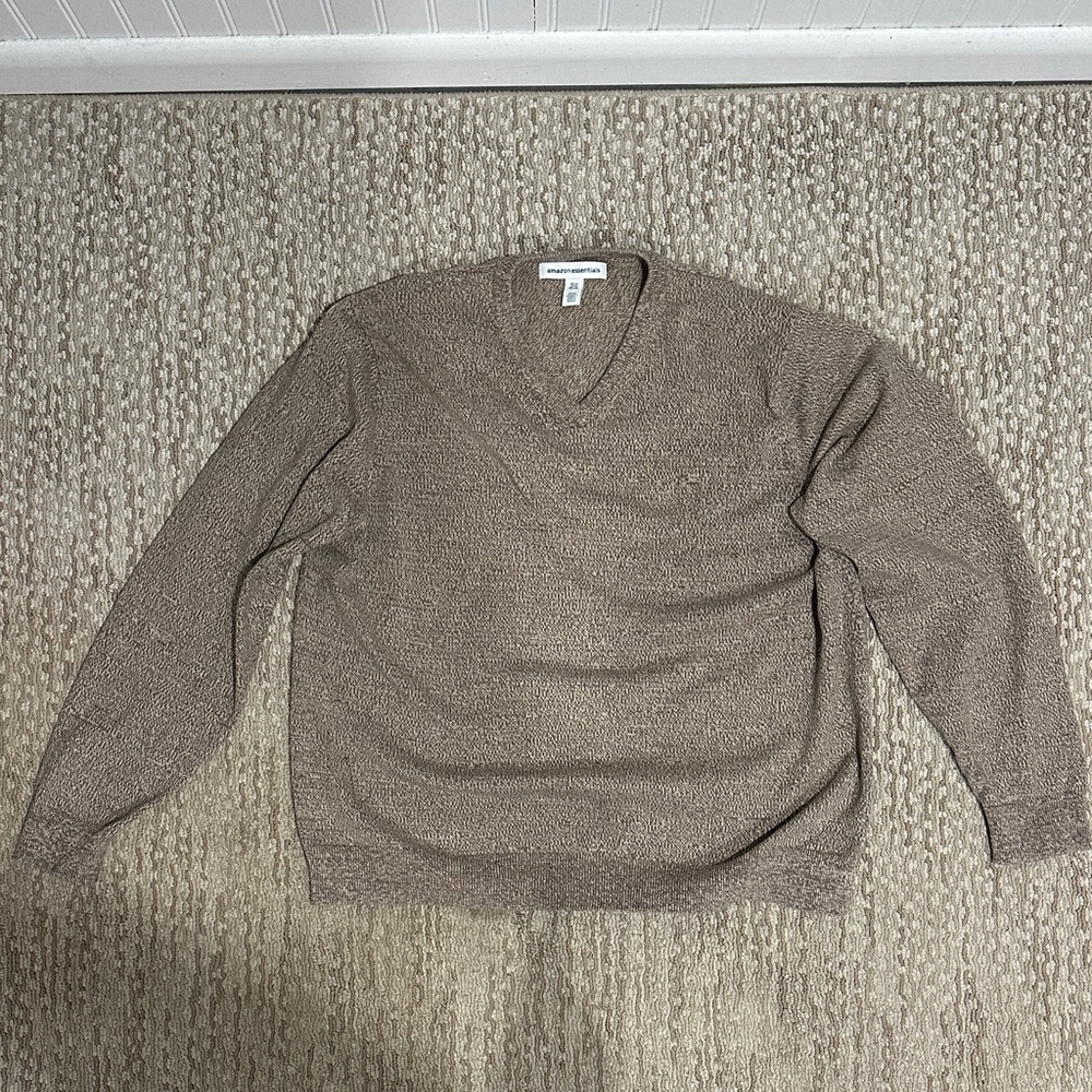 Men's Amazon essential Tan Sweater (327)